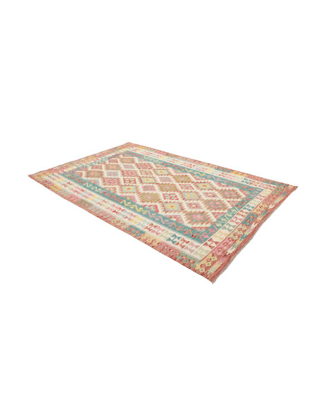 Hand Made Rug Kilim Afghanistan 172x256 Pink Te