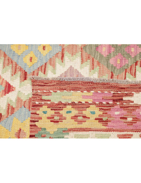 Hand Made Rug Kilim Afghanistan 172x256 Pink Te