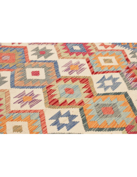 Hand Made Rug Kilim Afghanistan 179x248 Blue Cr