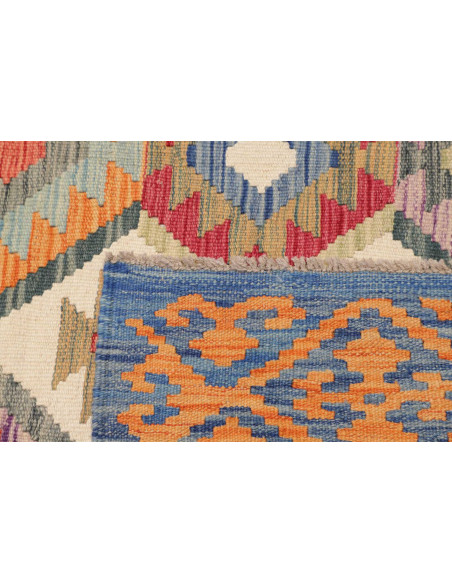 Hand Made Rug Kilim Afghanistan 179x248 Blue Cr