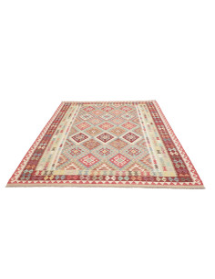 Hand Made Rug Kilim Afghanistan 185x248 Red Lig 2