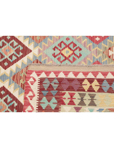 Hand Made Rug Kilim Afghanistan 185x248 Red Lig