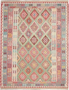 Hand Made Rug Kilim Afghanistan 189x243 Terraco