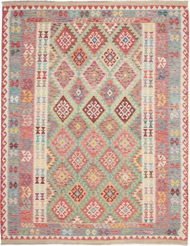 Hand Made Rug Kilim Afghanistan 189x243 Terraco