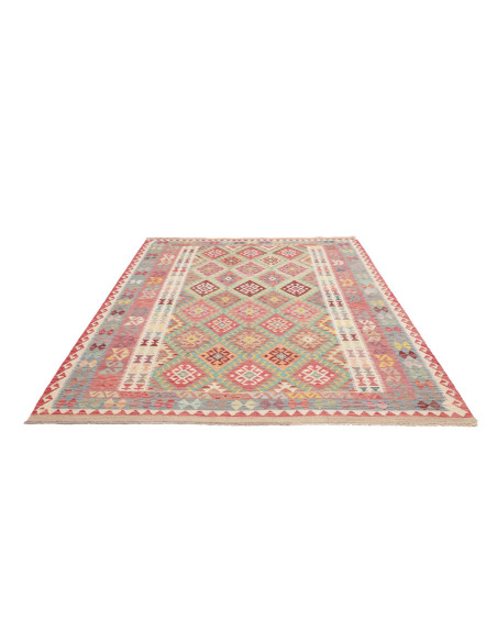 Hand Made Rug Kilim Afghanistan 189x243 Terraco