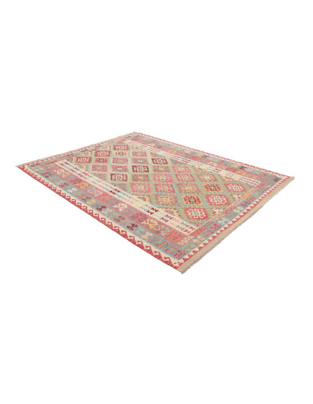 Hand Made Rug Kilim Afghanistan 189x243 Terraco
