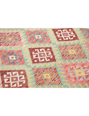 Hand Made Rug Kilim Afghanistan 189x243 Terraco