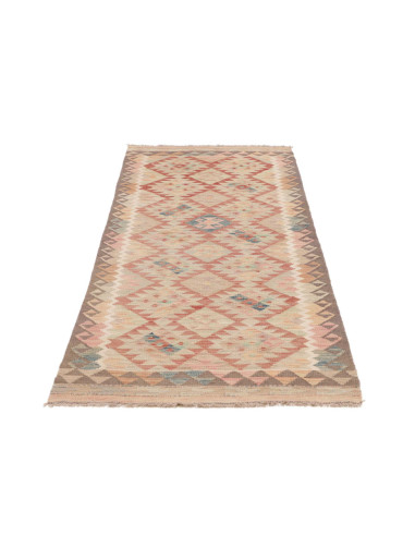 Rug Kilim Afghanistan 80x197 Cream Terracotta P