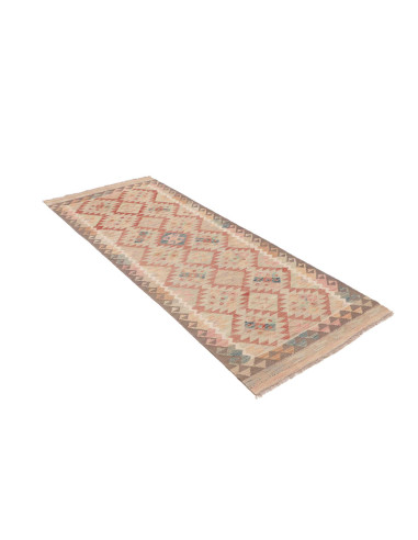 Rug Kilim Afghanistan 80x197 Cream Terracotta P
