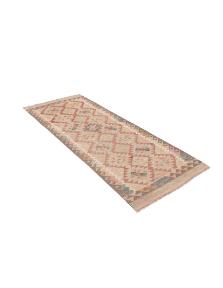 Rug Kilim Afghanistan 80x197 Cream Terracotta P