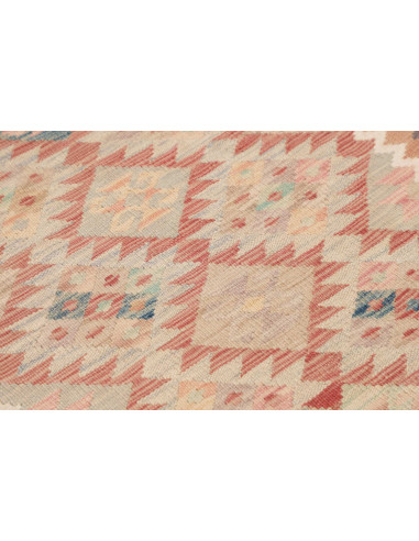 Rug Kilim Afghanistan 80x197 Cream Terracotta P