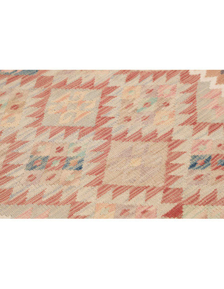 Rug Kilim Afghanistan 80x197 Cream Terracotta P