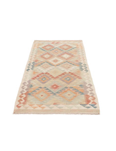Rug Kilim Afghanistan 82x193 Cream Terracotta P 2