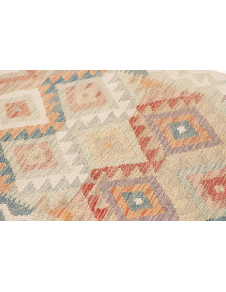 Rug Kilim Afghanistan 82x193 Cream Terracotta P