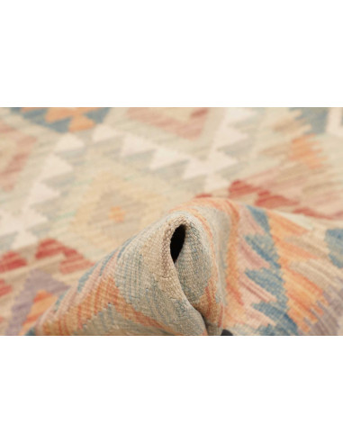 Rug Kilim Afghanistan 82x193 Cream Terracotta P