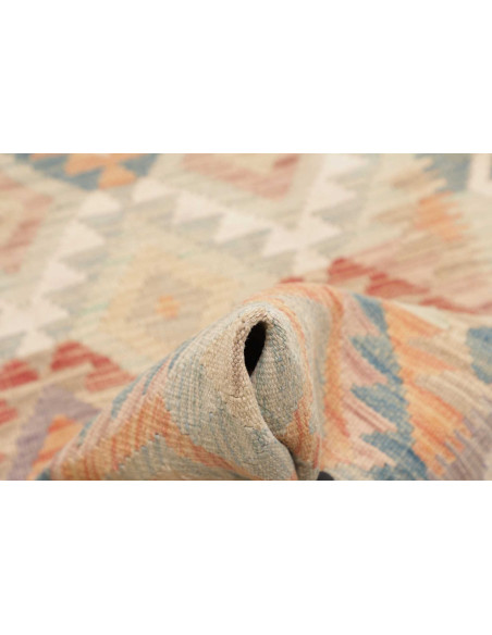 Rug Kilim Afghanistan 82x193 Cream Terracotta P