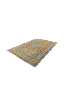 Tappeto Mamlouk Pakistan 205x297 Turchese Antic 2