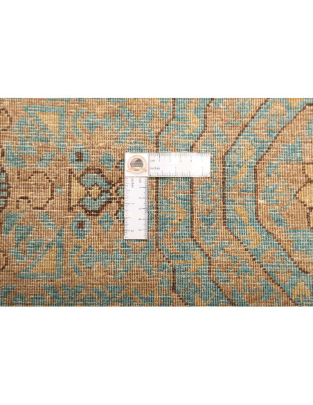 Rug Mamlouk Pakistan 205x297 Distressed Turquoi