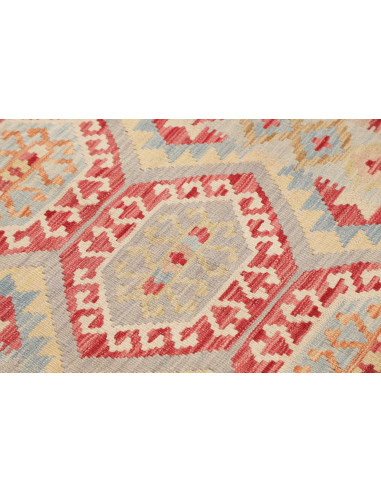 Hand Made Rug Kilim Afghanistan 99x146 Red Ligh