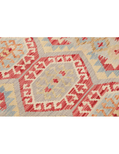 Hand Made Rug Kilim Afghanistan 99x146 Red Ligh