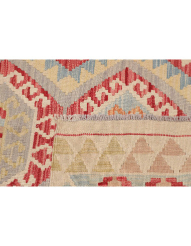 Hand Made Rug Kilim Afghanistan 99x146 Red Ligh