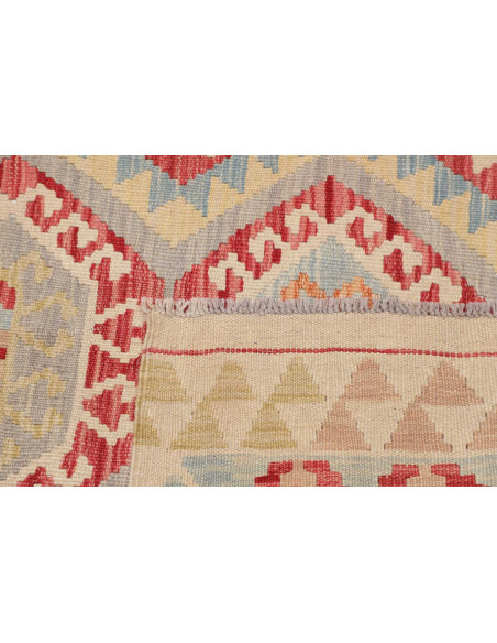 Hand Made Rug Kilim Afghanistan 99x146 Red Ligh