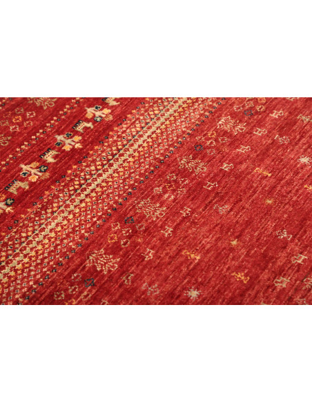 Tappeto Siva Pakistan 79x121 Rosso Intenso Beig