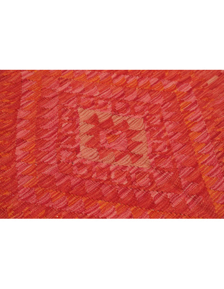 Hand Made Rug Kilim Afghanistan 104x150 Red Ora