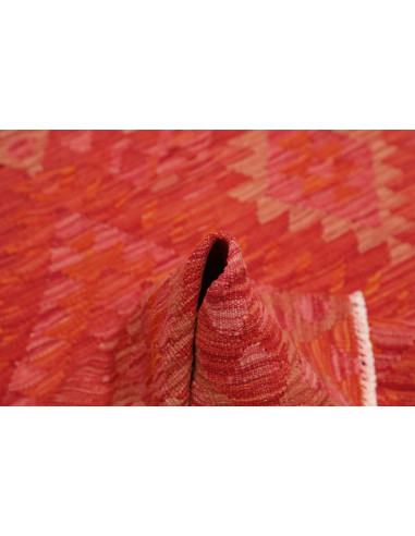 Hand Made Rug Kilim Afghanistan 104x150 Red Ora