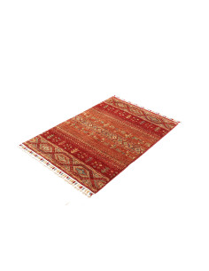 Tappeto Siva Pakistan 80x117 Rosso Terracotta 2