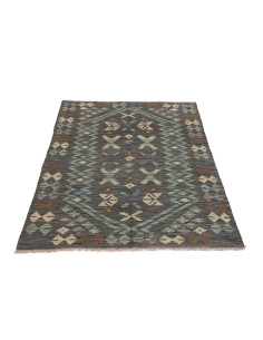 Hand Made Rug Kilim Afghanistan 101x149 Charcoa 2