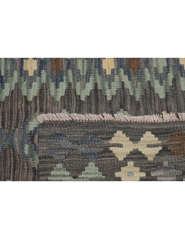 Hand Made Rug Kilim Afghanistan 101x149 Charcoa
