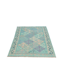 Hand Made Rug Kilim Afghanistan 100x147 Turquoi 2