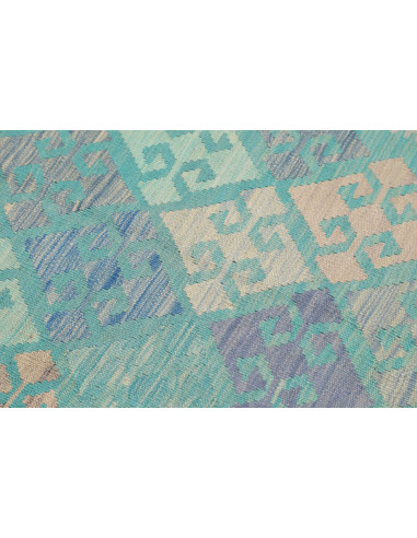 Hand Made Rug Kilim Afghanistan 100x147 Turquoi
