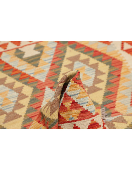 Hand Made Rug Kilim Afghanistan 97x149 Terracot