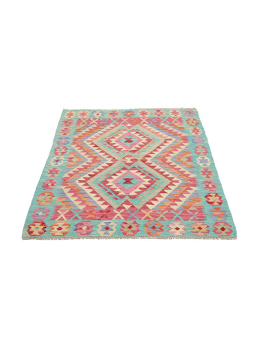 Hand Made Rug Kilim Afghanistan 97x136 Turquois