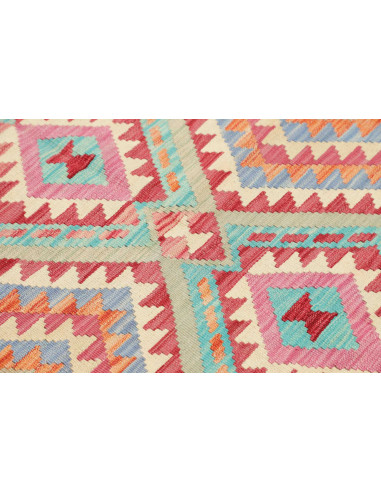 Hand Made Rug Kilim Afghanistan 97x136 Turquois