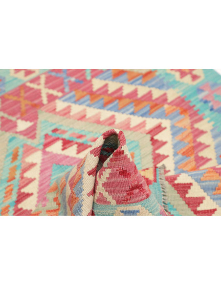 Hand Made Rug Kilim Afghanistan 97x136 Turquois