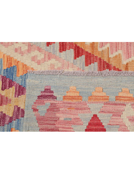 Hand Made Rug Kilim Afghanistan 109x157 Pink Bl