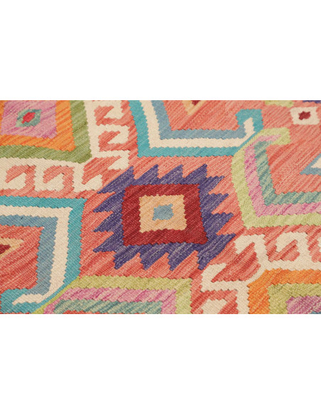 Hand Made Rug Kilim Afghanistan 101x156 Peach O