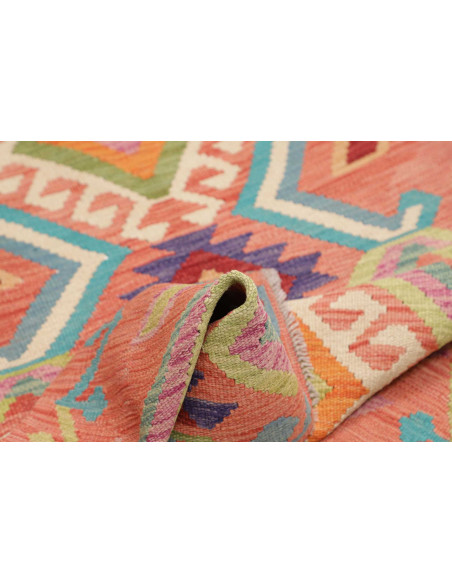 Hand Made Rug Kilim Afghanistan 101x156 Peach O