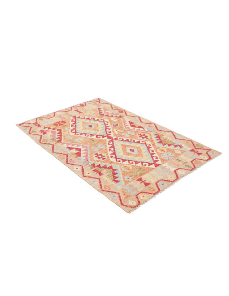 Hand Made Rug Kilim Afghanistan 106x156 Beige R