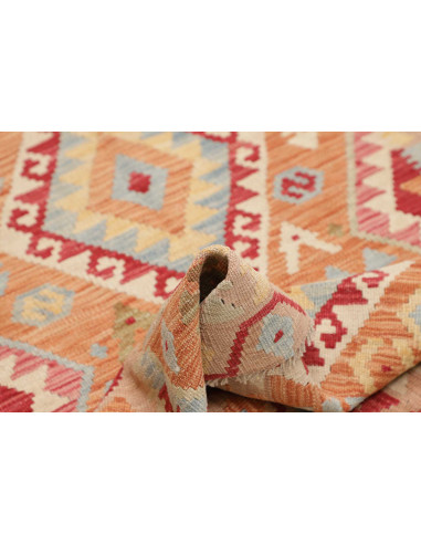 Hand Made Rug Kilim Afghanistan 106x156 Beige R