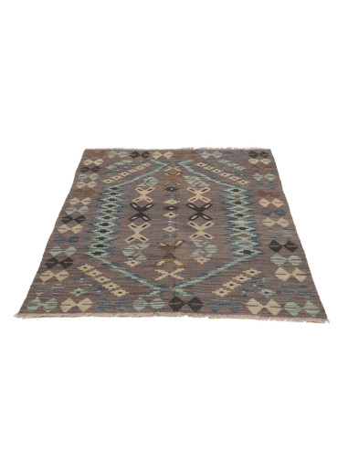 Hand Made Rug Kilim Afghanistan 102x136 Grey Br