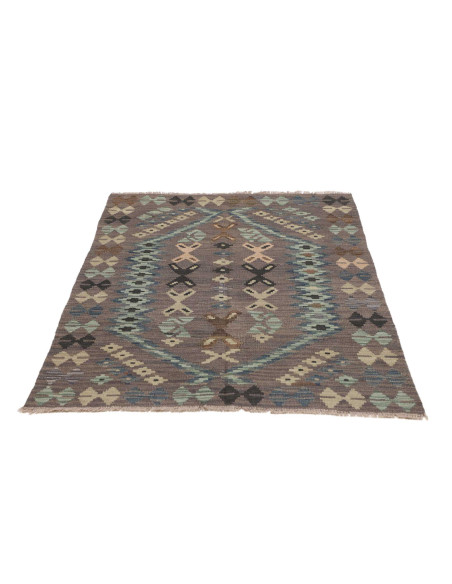 Hand Made Rug Kilim Afghanistan 102x136 Grey Br