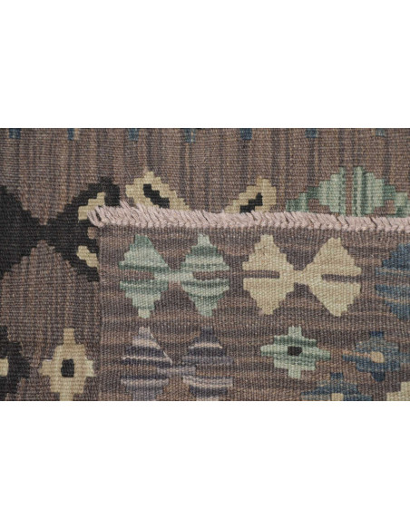 Hand Made Rug Kilim Afghanistan 102x136 Grey Br