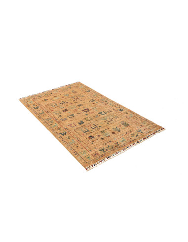 Rubin 99x156 Cm Rubin Pakistan Hand-carded Wool Cotton