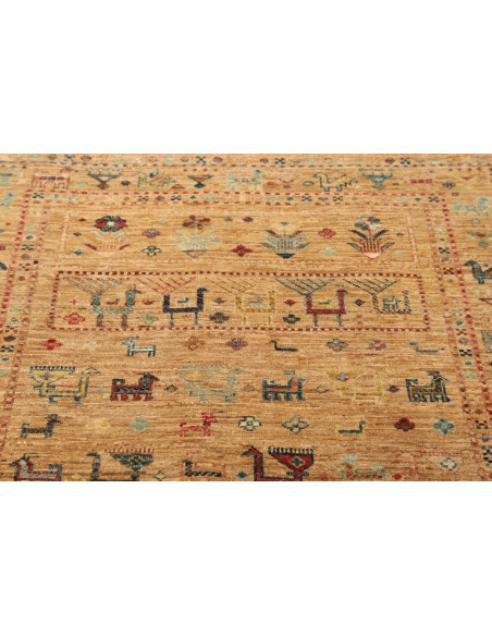 Rubin 99x156 Cm Rubin Pakistan Lana Cardata A Mano Cotone