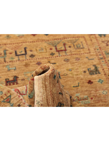 Rubin 99x156 Cm Rubin Pakistan Hand-carded Wool Cotton