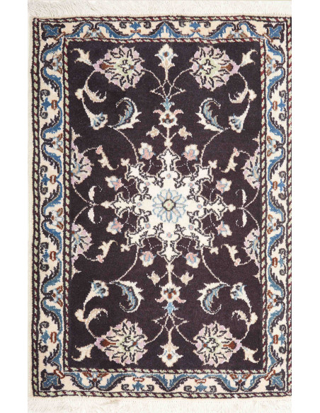 Nain Kashmar 60x90 Cm Nain Kashmar, Persia, Hand-carded Wool